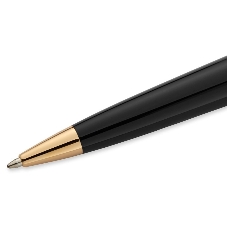 Ручка шариковая Waterman Expert 3 (CWS0951700) Black Laque GT M, синие чернила, подарочная коробка