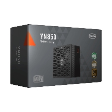 Блок питания PCCOOLER, 850W 80+ Gold (ATX, 3.1, PCIe 5.1 600W, Full modular, 1x24(20+4)pin 550мм, 2xCPU 8(4+4)pin 650мм, 3xPCIe 8(6+2)pin 500мм, 1x12V(2x6) 12+4pin 650мм, 3xSATA*3+MOLEX4pin*1 450+120+120+120мм, Active, 135x135mm, 150x150x86mm, APFC, OVP, UVP, OCP, SCP, OTP, OPP, SPD)