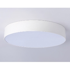 Потолочный светодиодный светильник Ambrella light FV5528 WH белый LED 45W 4200K D400*58 (Без ПДУ)