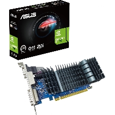 Видеокарта Asus GeForce GT 710, 2 GB GDDR5, 64 bit, HDMI, DVI-D, VGA, GPU 954 MHz