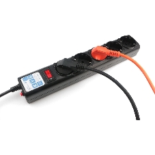 Сетевой фильтр Powercube SPG5-С2 1.9 м, 5 розеток, черный, коробка