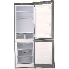 Холодильник Indesit DS 3180 G серый, двухкамерный, 223/87 л., морозилка снизу