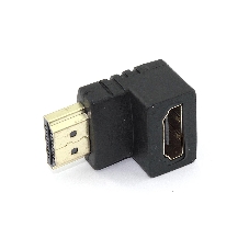 Удлинитель HDMI папа-мама угловой вниз Удлинитель HDMI папа-мама угловой вниз
