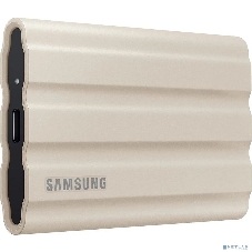 Внешний SSD Samsung T7 Shield, 1TB, USB 3.2 Gen 2 Type-C, R/W 1050/1000, бежевый
