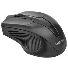 Мышь беспроводная ExeGate Professional Standard BT-070 черный, 1600 dpi, радиоканал, Bluetooth, USB, кнопки - 6