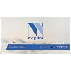 Картридж лазерный NVPrint совместимый HP CE270A черный для LJ Color CP5520 (13500k)