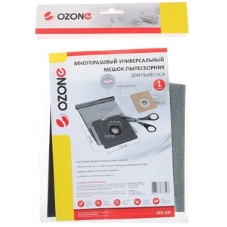 Мешок-пылесборник OZONE multiplex MX-UN оригинальный синтетический универсальный для бытовых пылесосов 1 шт. MX-UN