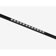 Трековый линейный светильник Ambrella light GL4495 BK черный IP20 12W 3CCT 3000-6000K SMART 48V 24° 218*22*25