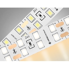 Светодиодная лента Ambrella light GS3601 2835 204Led/ 20W m/ 24V IP20 3000K/ 5000*14*1.2mm (2 конт.)