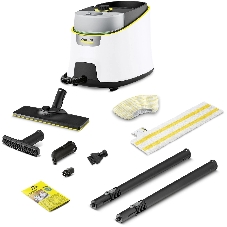 Пароочиститель Karcher EasyFix SC 4 Deluxe белый, напольный, 2200 Вт, 60 г/мин, 1300 мл
