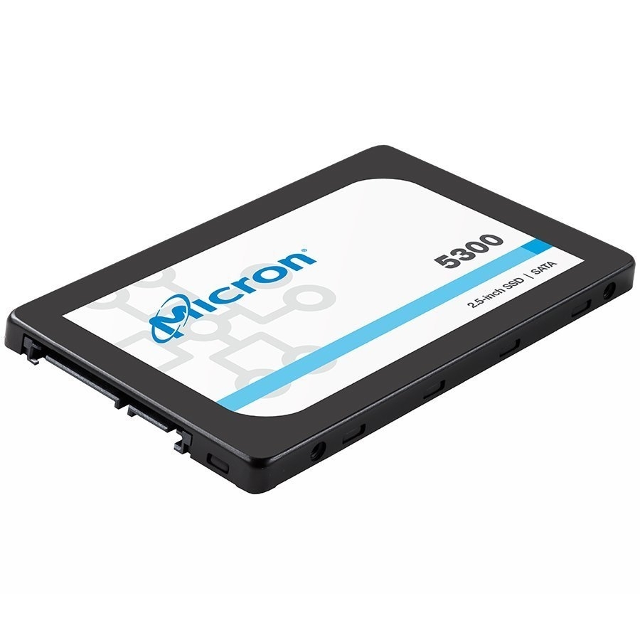 Накопитель SSD MICRON 5300 MAX 480Gb Enterprise SSD, 2.5” 7мм, SATA 6 Gb/s, Read/Write: 540 / 460 Mb/s, Random Read/Write IOPS 95K/60K