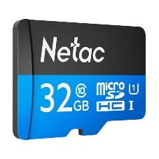 Флеш карта microSDHC 32Gb Netac P500 NT02P500STN-032G-S (без SD адаптера) 80Mb/s
