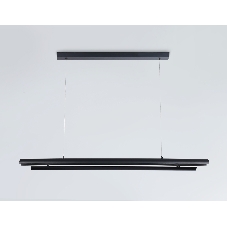 Светильник Ambrella light TN71337 BK черный LED 10W 4200K 945*60*1060