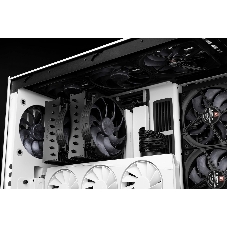 Вентилятор корпусной Noctua NF-A14x25r G2 PWM chromax.black, 140 мм, 1500 об/мин, 22.8 дБ, 4-pin PWM, без подсветки, черный