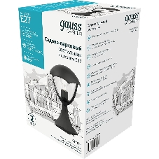 Светильник садово-парковый Gauss Aura на постамент 200x200x310мм, 170-240V/50Hz, 1xE27, Max.60W, IP: 54, 1/6