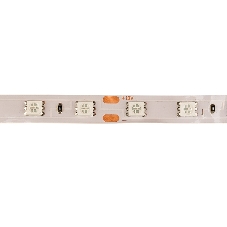 Лента светодиодная открытая, 10 мм, IP23, SMD 5050, 60 LED/m, 12 V, цвет свечения синий