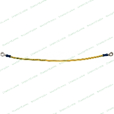 Кабель заземления Hyperline TGRD-CC, 150 мм, желтый