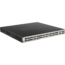 Коммутатор D-Link DGS-1210-52MP/F4A, 48×1 Гбит/с + 4×1 Гбит/с Combo, настраиваемый