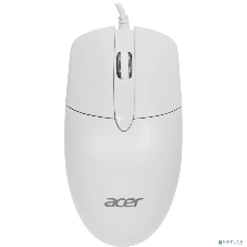 Мышь проводная Acer OMW300 белый, 1200 dpi, USB, кнопки - 3