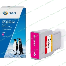 Картридж струйный G&G GG-PFI321M пурпурный (300мл) для Canon imagePROGRAF TM-250/255/350/355