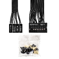 Компьютерный корпус Miditower ExeGate AA-443 (ATX, без БП, 2*USB+HD Audio, черный)