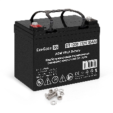 Аккумуляторная батарея ExeGate DT 1233 (12V 33Ah, под болт М6)