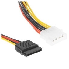 Кабель Cablexpert Кабель питания SATA CC-SATA-PSY-0.3M, 30 см, molex 4pin/2x sata15pin, на 2 устр., пакет