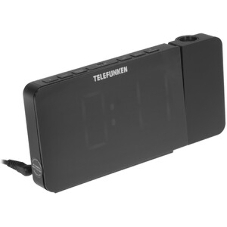 Радиочасы с будильником TELEFUNKEN TF-1709 (черный с белым)