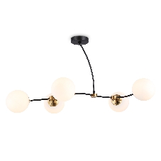 Светитльник Ambrella Light TR2548/5 BK/SB черный/бронза E27/5 max 60W 950*600*450
