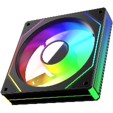 Вентилятор для корпуса Bloody CF-11 LCD ARGb 120х120x25 черный 4-pin 32дБ (упак.:1шт) (CF-11-ARGb120-BK) Ret