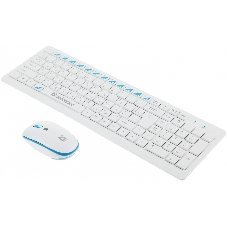 Комплект клавиатура+мышь Defender Skyline 895 беспроводной, USB, 2000 DPI, белый