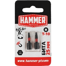 Бита Haммer Flex 203-179TORX-1025мм, 2шт.