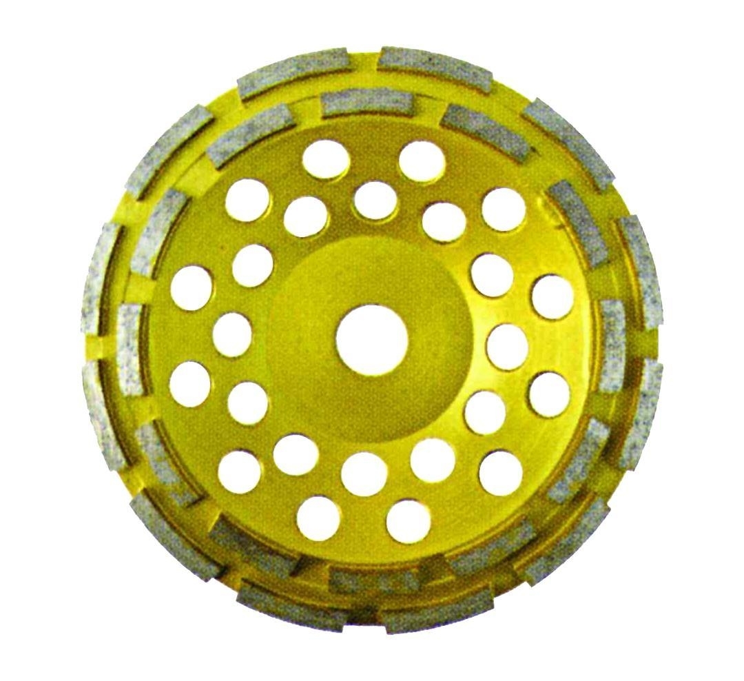 Диск алмазный шлифовальный, двойной ряд, FIT IT 125 мм. 39517