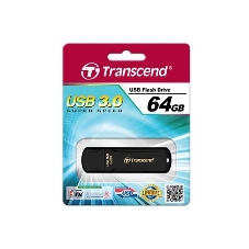 Флешка USB Transcend JetFlash 700 (TS64GJF700), 64Gb, USB 3.0, R/W 70/20, черный