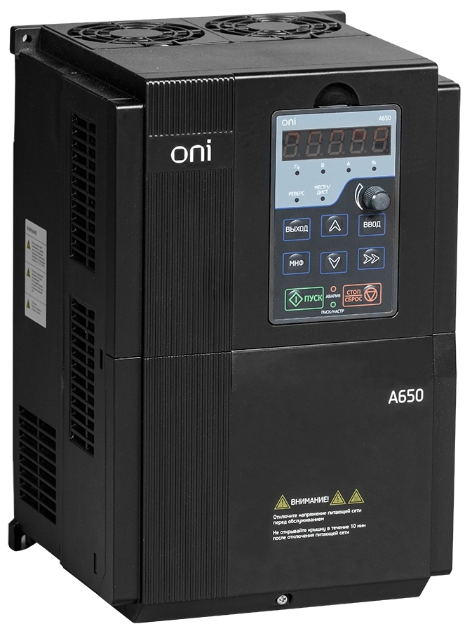 Преобразователь частоты IEK ONI A650 380В 3Ф 18,5kW 37А