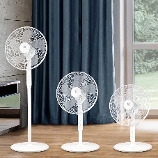 Вентилятор Electrolux EFF-1006W белый, напольный, 50 Вт, 3 скорости, 40 см