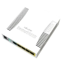 Коммутатор сетевой MikroTik RB260GSP RouterBOARD 260GSP with indoor case and power supply