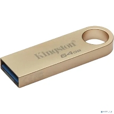 Флешка USB Kingston DataTraveler SE9 G3 (DTSE9G3/64Gb), 64Gb, USB 3.2 Gen 1, R/W 220/100, золотистый