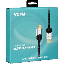 Кабель соединительный DisplayPort v1.4, 8K@60Hz, 1 м VCOM CG635-1.5M