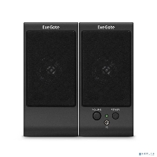 Акустическая система 2.0 ExeGate EX287056RUS Tango 230 (питание USB, 2х3Вт (Вт RMS), 80-20000Гц, черный)