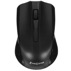 Мышь беспроводная ExeGate Professional Standard SR-9023 черный, 1200 dpi, радиоканал, USB, кнопки - 3
