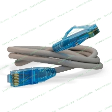 Патч-корд Hyperline PC-LPM-UTP-RJ45-RJ45-C6-3M-LSZH-GY Патч-корд UTP, Cat.6, LSZH, 3 м, серый 