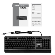 Клавиатура SVEN KB-G9700 проводная, USB Type-A, чёрный