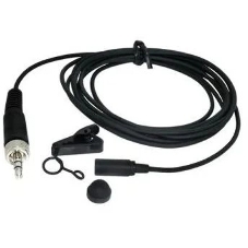 Микрофон проводной Sennheiser ME 2 1.6м черный
