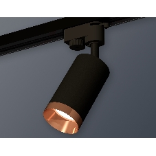 Светильник Ambrella light XT6323065 SBK/PPG черный песок/золото розовое полированное MR16 GU5.3 (A2521, C6323, N6135)