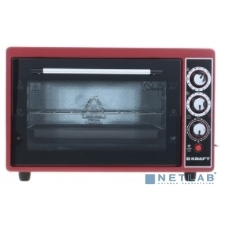 Мини-печь Kraft KF-MO3804KR красный