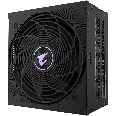Блок питания GIGABYTE GP-AE1000PM PG5, 1000Вт, 80+ Platinum, 120мм, модульный, черный