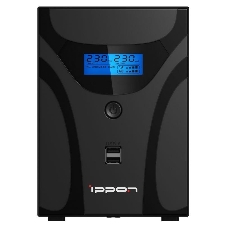Источник бесперебойного питания Ippon Smart Power Pro II 1200 720Вт 1200ВА черный