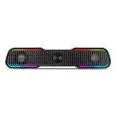 Акустическая система SVEN 450 2.0 (2x5W, Bluetooth, RGb-подсветка) черная
