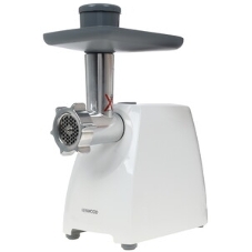 Мясорубка электрическая Kenwood MG 360 белый, 1400 Вт, 1.5 кг/мин, реверс, насадки - 5